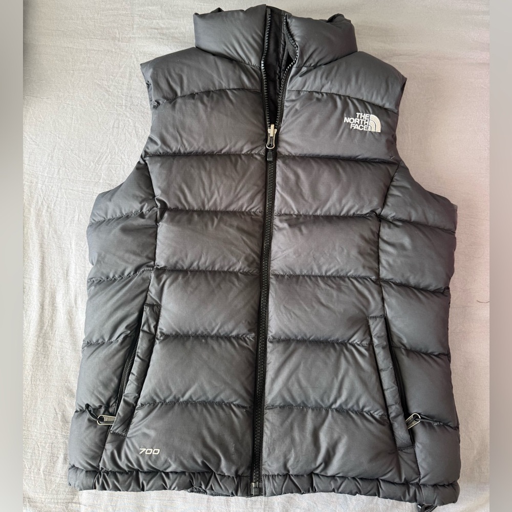 The North Face Black Quilted Vest